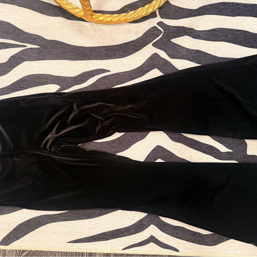 sofia by sofia vergara Black Velvet Trousers